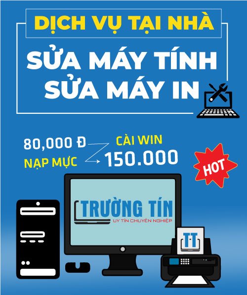 Dịch vụ sửa máy tính pc laptop máy in - Nạp mực máy in Trường Tín Tphcm